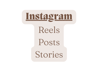 Instagram Reels Posts Stories